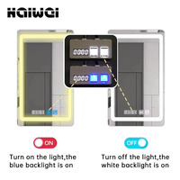 Module d'éclairage à commande vocale à deux touches personnalisé 5A/60W, interrupteur tactile CCT pour miroir de salle de bain