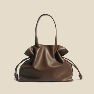 Prodotti di Tendenza 2026: <span class=keywords><strong>Borse</strong></span> a Mano di Lusso <span class=keywords><strong>in</strong></span> Vera <span class=keywords><strong>Pelle</strong></span> per Donne, Borsa Tote <span class=keywords><strong>in</strong></span> <span class=keywords><strong>Pelle</strong></span> di Vacchetta con Coulisse alla Moda - Product Image 4