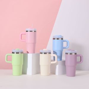 Tasse Isotherme <span class=keywords><strong>Enfant</strong></span> Personnalisable avec Logo, en Acier Inoxydable Double Paroi, 14 oz, à Sublimation, avec Poignée - Product Image 5