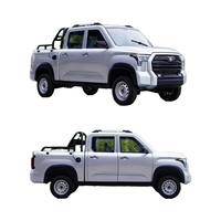 Mini Camionnette Électrique Quatre Roues de Chine, Grand Moteur Adulte, Camion Cargo Électrique Double Rangée 4x4 Automatique