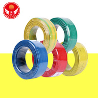 BV/BVV/BVVVB BVR cuivre 1.5/2.5mm2 câble d'alimentation électrique Flexible FS17 20mm à un noyau