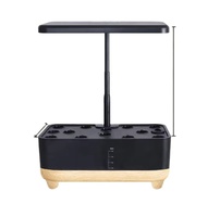 Jardin hydroponique d'intérieur de bureau, jardinière intelligente Bluetooth 5L avec lumière de croissance LED, moderne et écologique pour la culture de plantes à domicile