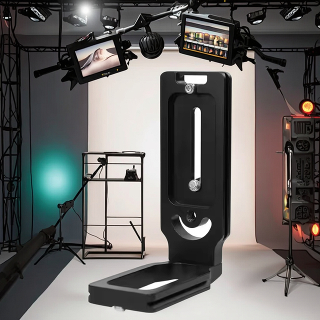 Factory Direct DSLR Camera Quick Release Plate Bracket Stand Holder L-Shaped Aluminum Vertical Shot Arca for Swiss Tripod Head