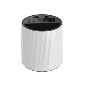 Rotating Knife Holder Magnetic 7Pcs <b>Plastic</b> Knife <b>Block</b> For Kitchen Storage With 360 Degree Rotation Feature - Product Image 5