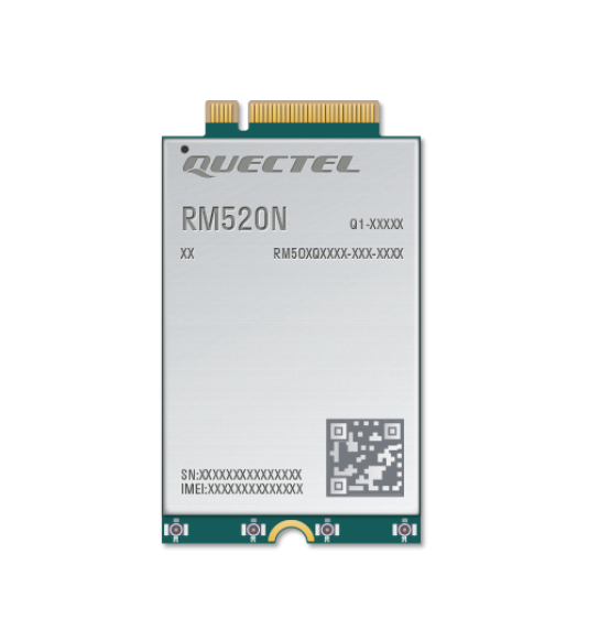 5G/4G/3G Multi-mode Module RM520N-EU Quectel VoLTE -30C +75C Operation Temp IoT LTE GNSS Module M2M Applications
