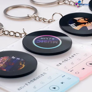 Llaveros de CD con Impresión UV Personalizada Millantech, Llaveros de CD Personalizados con Reproductor NFC para <span class=keywords><strong>Cantantes</strong></span> Euroamericanos y <span class=keywords><strong>Kpop</strong></span> - Product Image 3