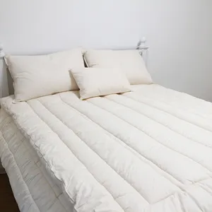 Colchón de cama king size relleno de lana de alta calidad