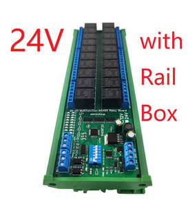 Elettechsup R4D6F20 4-20MA corrente IN 20 interruttore di uscita 2 PNP ingresso 0-10V tensione ingresso analogico RS485 Modbus RTU PLC <span class=keywords><strong>IO</strong></span> modulo - Product Image 2