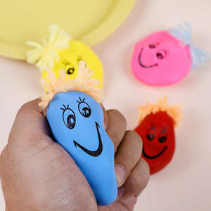 Nuovo Prodotto Giocattolo Antistress in TPR Super Elastico con Faccia Sorridente e Cambia-umore per Bambini e Bambine - Product Image 5