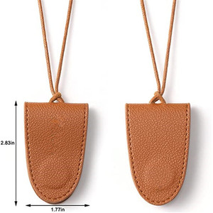 Neckband PU leather magnetic glasses <b>clip</b>, summer travel sunglasses <b>clip</b>, strong magnetic hat <b>clip</b>, travel wallet. - Product Image 3