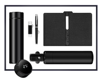 Ensemble Cadeau Personnalisé Premium avec Logo d'Entreprise : Thermos, Carnet, Stylo, Parapluie, Clé USB 16 Go – Fournisseur d'Usine