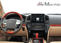 Lecteur dvd avec gps pour voiture, avec coussinet 11 pouces, radio pour land cruiser lc200 2008 — 2015, prise en charge de amplificateur de caméra 360 d'origine, Android