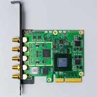 HamGeek Papan SDR PCIE B210 Presisi Tinggi Versi Profesional Output Jam 40MHz/10MHz Radio yang Ditentukan oleh Perangkat Lunak