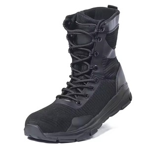 Bottes tactiques pour hommes, lacées, en nylon, pour la randonnée dans le désert, l'aventure en plein air, l'escalade, l'alpinisme hivernal, imperméables - Product Image 5