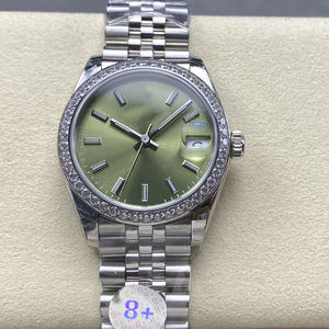 Montre mécanique automatique de luxe de marque supérieure avec verre saphir et Zircon Moissanite diamant personnalisé OEM ODM acier inoxydable - Product Image 6