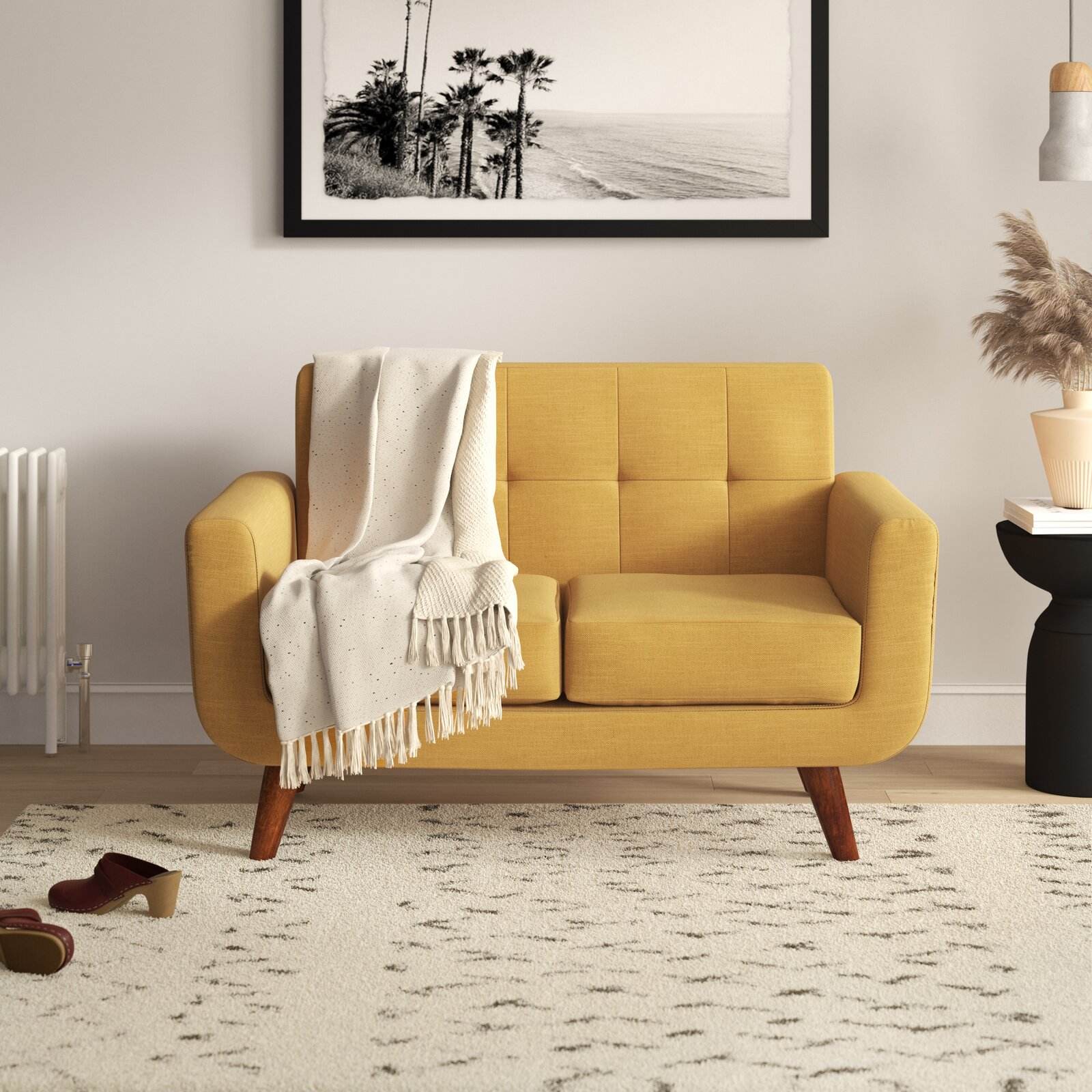 ผ้าลินินสีเหลือง