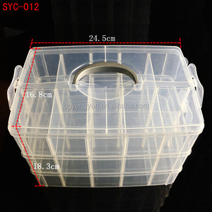 Multifunction PP Storage Case Box Plastic Fishing Lure Hook Bait Fishing Tackle Lure Box