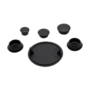 Sukepu – bouchon en plastique à trou rond, couvercle noir pour panneau de meubles, bouchon décoratif à clipser, ensemble de 5 pièces - Product Image 5