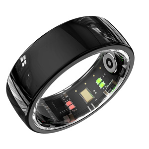 Anillo Inteligente de Cerámica R05 Transfronterizo con Luz Indicadora, Control Táctil por Gestos, Foto, Salud, Sueño, Acceso NFC y Control por Aplicación para el Cuidado de la Piel - Product Image 4