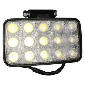 Lumière de travail <span class=keywords><strong>LED</strong></span> carrée de 6,5 pouces pour excavatrices, certifiée ECE R10, 12V-48V, indice de protection IP67, blanc naturel, 72W, garantie de 12/24 mois - Product Image 1