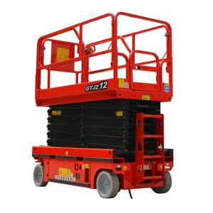 6 मीटर 8 मीटर 10 मीटर 12 मीटर हाइड्रोलिक क्रॉलर इलेक्ट्रिक कैंची मैनलिफ्ट हवाई कामकाजी मंच स्व-चालित मिनी कैंची मोबाइल लिफ्ट - Product Image 1