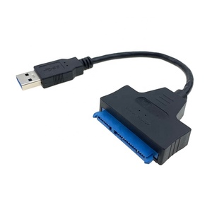Câble adaptateur USB 3.0 haute vitesse vers SATA III 22 broches de qualité supérieure pour SSD/HDD 2,5 pouces – Vente en gros - Product Image 1