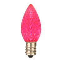 Ampoules LED à intensité variable 120V pour lumières de Noël C7 IP65, remplacement pour lumières d'arbre de Noël E12, intérieur/extérieur