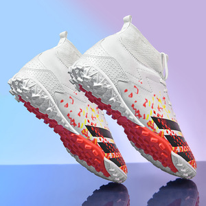 Chaussures de football X19 unisexes, tige synthétique, semelle extérieure en TPU, semelle intermédiaire en EVA, doublure en mesh, crampons Spring AG TF - Product Image 2