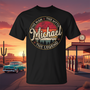 Camiseta personalizada con nombre de Michael, hombre, mito, leyenda, ropa promocional personalizable - Product Image 3