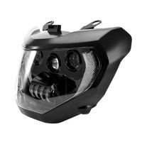 Ensemble de phares avant LED Yongjin avec faisceau haut/bas et feux de jour pour Yamaha MT07