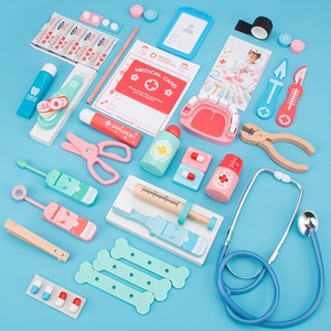 Jouets de médecin factice, ensembles de boîtes médicales, jouets éducatifs précoces, jeux de rôle pour enfants d'âge préscolaire - Product Image 3