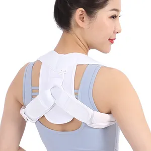 Elastic Back Support Brace with Breathable Mesh Design