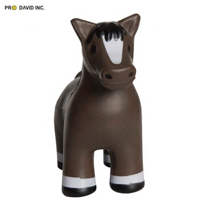 Promotional Toy Print Logo Custom Pu <b>Squeeze</b> Toy Stress <b>Ball</b> in Horse Model - Product Image 5
