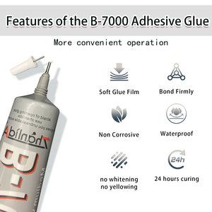 Adhésif transparent puissant Zhanlida B7000 15ml pour la fabrication de bijoux en strass, la création de bijoux DIY, les travaux manuels, le métal, le verre, la céramique, le plastique, les jouets - Product Image 2