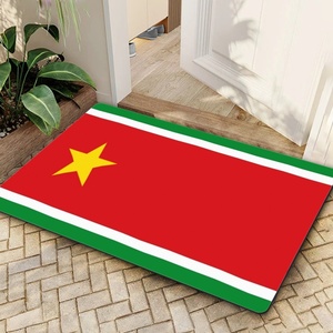 Alfombra rectangular de goma y poliéster con bandera de <span class=keywords><strong>Guadalupe</strong></span>, alfombrilla antideslizante de 40x60 cm para entrada y cocina - Product Image 3