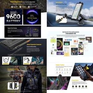 โทรศัพท์มือถือ <span class=keywords><strong>Ulefone</strong></span> <span class=keywords><strong>Armor</strong></span> 21 <span class=keywords><strong>4G</strong></span> รุ่นทนทาน 8GB+256GB ระบบสแกนใบหน้าและลายนิ้วมือ หน้าจอเต็มขนาด 6.58 นิ้ว รองรับ 2 ซิม ปลดล็อคแล้ว - Product Image 5