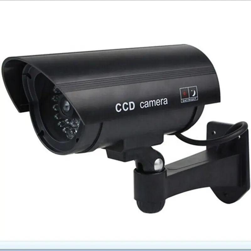 Not-real Security Camera Dummy IR Camera for Outdoor/Indoor Use Bullet Style