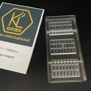 แม่พิมพ์ช็อกโกแลตแบบกริด 3 ช่อง ยี่ห้อ <span class=keywords><strong>Kailan</strong></span> ทำจากพลาสติก PC เกรดอาหาร รูปทรงสี่เหลี่ยมผืนผ้า - Product Image 3