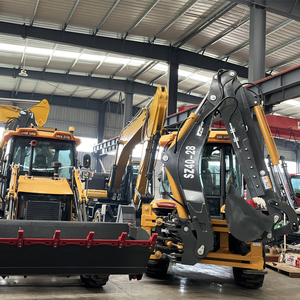 चीनी शेनझोंग फैक्ट्री चार पहिया ड्राइव लोडर्स SZ40-28 8 टन व्हील्ड बैकहोई लोडर बिक्री के लिए - Product Image 5