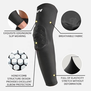 Support de coude de compression rembourré, respirant, léger et flexible, personnalisé pour le sport - Product Image 3