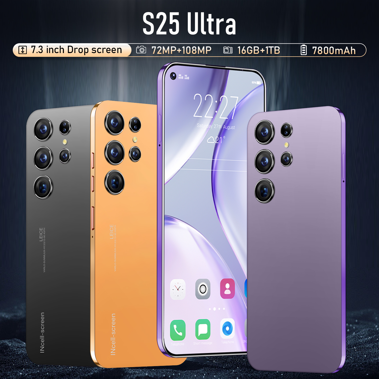 7.3 Inch OnePlus 8 Pro 5G Mobile Phone - 12GB RAM, 256GB ROM, 48MP