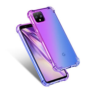 Lovecom — <span class=keywords><strong>coque</strong></span> de téléphone portable, étui résistant aux chocs, dégradé de contraste, tpu, souple, pour Google <span class=keywords><strong>Pixel</strong></span> 4XL - Product Image 1