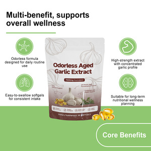 Cápsulas de Gel Suave con Extracto de Ajo, 30 Unidades - Nutre Tu Cuerpo, Aumenta la Energía, Apoya una Dieta Equilibrada y Nutrientes Esenciales - Product Image 2