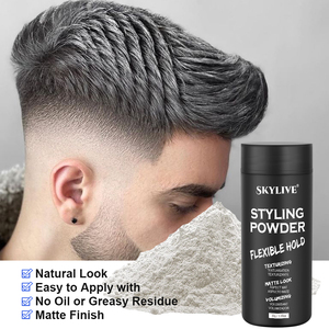 Bajo MOQ 30g Polvo de volumen de polvo <span class=keywords><strong>Cera</strong></span> <span class=keywords><strong>para</strong></span> peinar <span class=keywords><strong>el</strong></span> <span class=keywords><strong>cabello</strong></span> Polvo de textura de <span class=keywords><strong>cabello</strong></span> de sujeción media Producto de <span class=keywords><strong>barberia</strong></span> <span class=keywords><strong>para</strong></span> hombres - Product Image 2