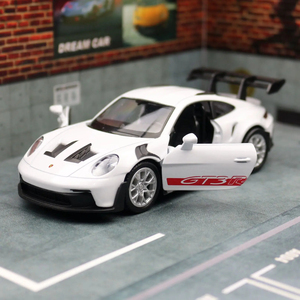รถของเล่นโมเดล Porsche 911 GT3 RS ขนาด 1:36 ของ <span class=keywords><strong>RMZ</strong></span> <span class=keywords><strong>City</strong></span> สำหรับเด็ก รถแข่งขนาดจิ๋ว ล้อหมุนได้ ดึงหลังวิ่งได้ ผลิตจากโลหะหล่อขึ้นรูป เหมาะสำหรับสะสมหรือเป็นของขวัญ - Product Image 3