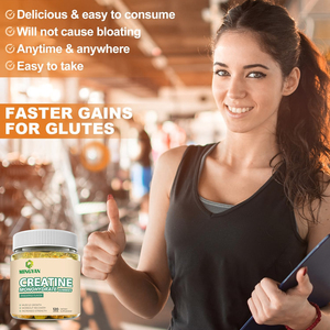 OEM/ODM Sugar-Free <b>Creatine</b> <b>Monohydrate</b> Chewables - Instantized Gummies Capsules for Enhanced Muscle Support & Performance - Product Image 2