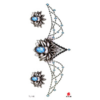 Corsage étanche tatouage papillon renard fabricants en gros temporaire sexe tatouage autocollants