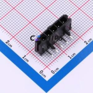 43650-5AWS Wire-to-Board Pin Header Bent Lead Through Hole,P=3mm Connector 1x5P 3mm Right Angle Insert 5P - Product Image 1