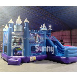 <span class=keywords><strong>Castillo</strong></span> Inflable Comercial <span class=keywords><strong>de</strong></span> Grado Comercial en Oferta, <span class=keywords><strong>Castillo</strong></span> Inflable <span class=keywords><strong>de</strong></span> Princesa <span class=keywords><strong>Frozen</strong></span> con Tobogán para la Venta - Product Image 2