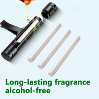 Recharge personnalisée en coton blanc pour diffuseur d'huiles essentielles, filtre absorbant pour désodorisant de voiture, bâtonnet PE